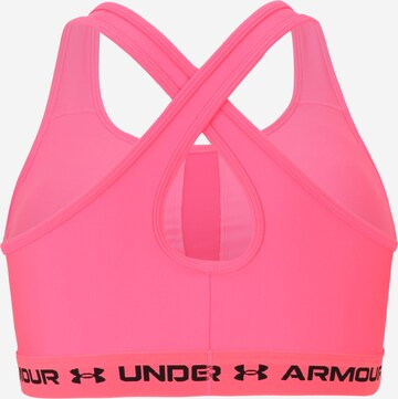 UNDER ARMOUR Μπουστάκι Αθλητικό σουτιέν σε ροζ