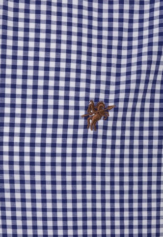 DENIM CULTURE Regular fit Button Up Shirt 'Harvey' in Blue