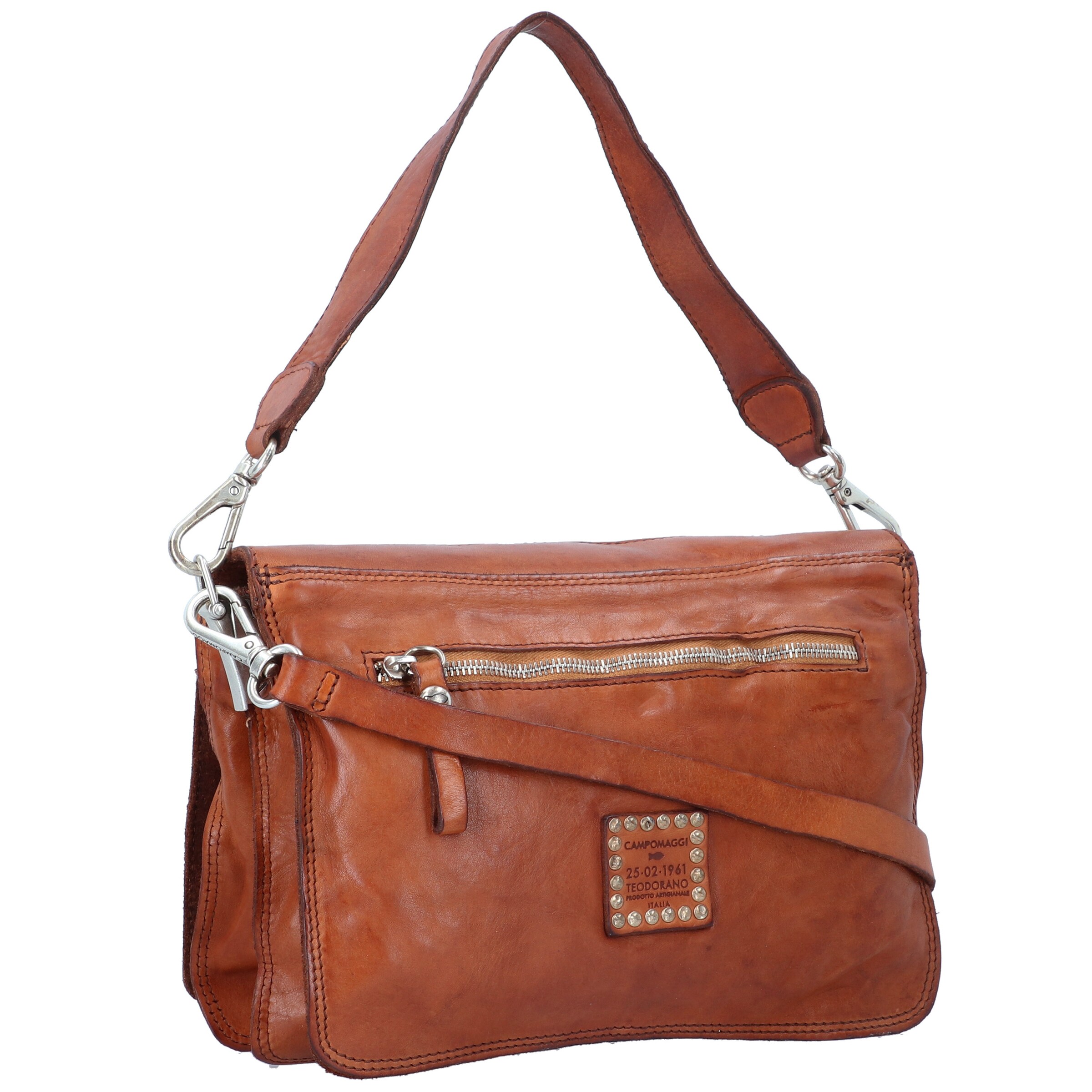 Borsa a spalla di Campomaggi in marrone