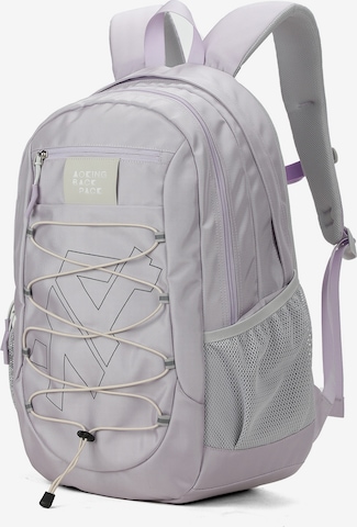 Aoking Backpack in Purple: front