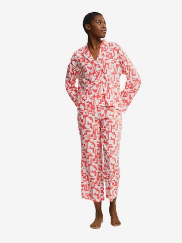 ESPRIT Pyjama in Oranje: voorkant