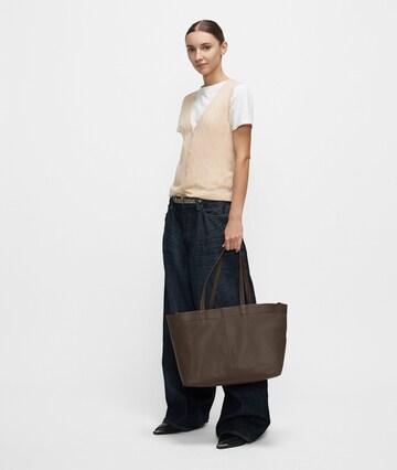 Cabas Liebeskind Berlin en marron : devant