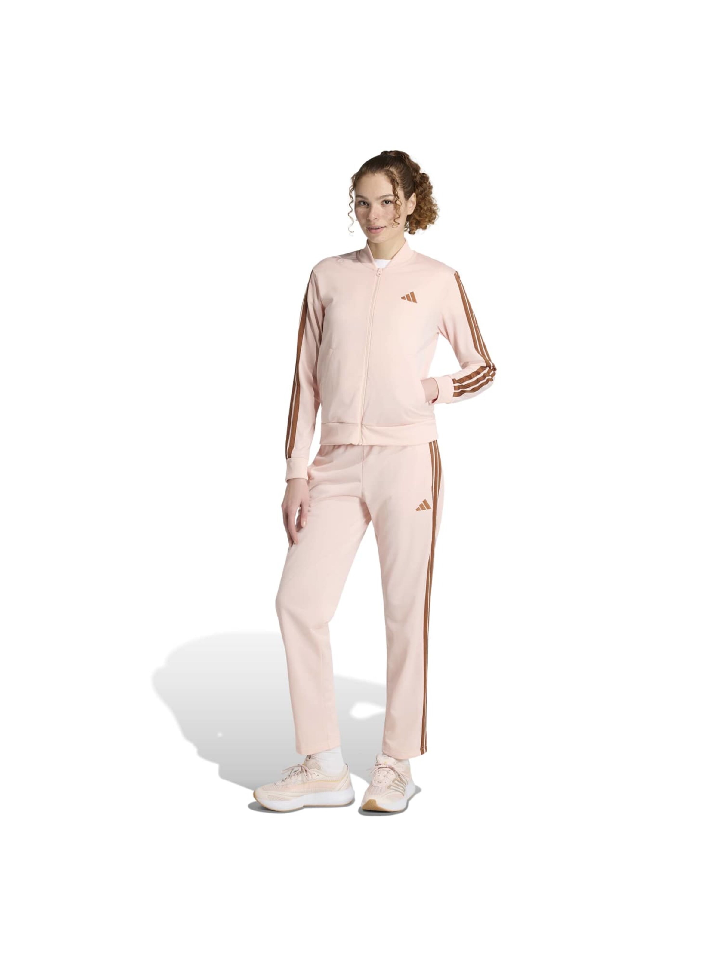 ADIDAS SPORTSWEAR Treenipuku 'Essentials' värissä vaaleanpunainen: etupuoli