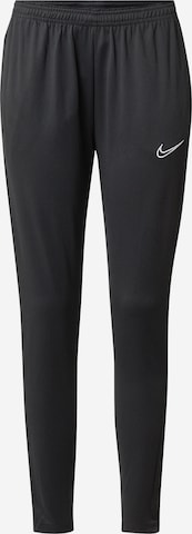 NIKE Regular Sports trousers in Black: front