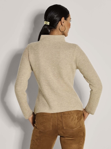 MADELEINE Knit cardigan in Beige