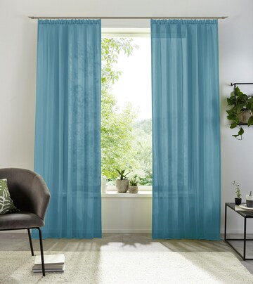 MY HOME Curtains & Drapes in Blue