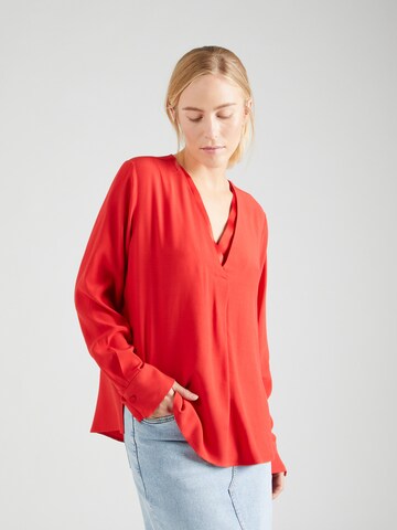 COMMA - Blusa en rojo: frente