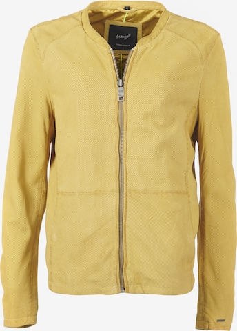 Maze Between-Season Jacket ' Dobson ' in Yellow: front
