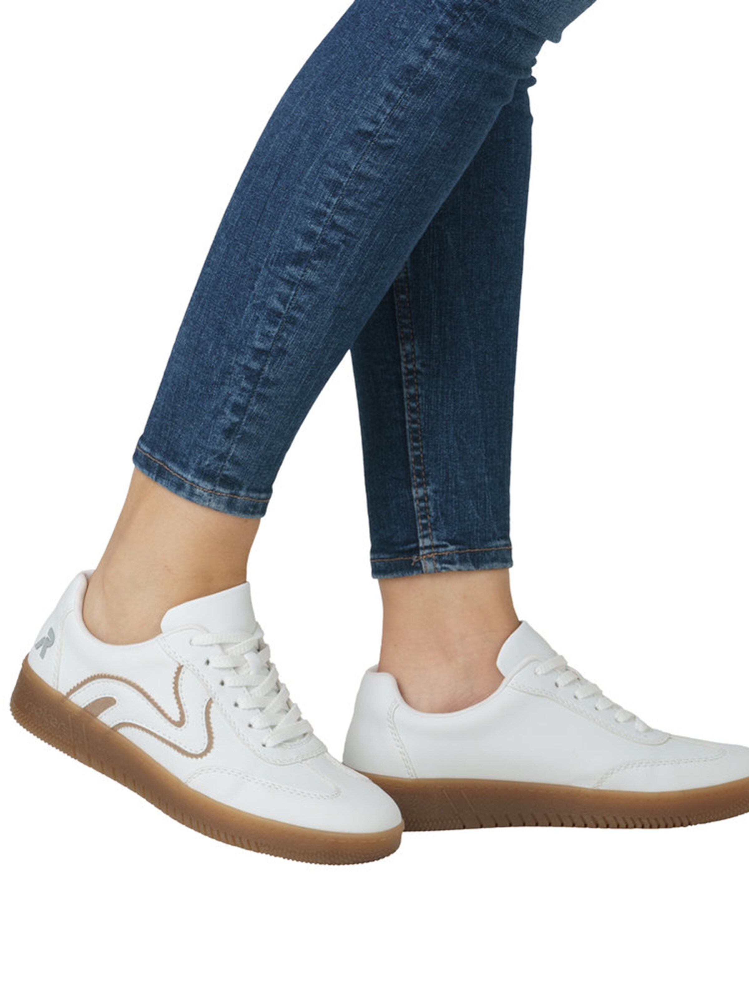 Rieker Sneaker low 'M5512' i hvid