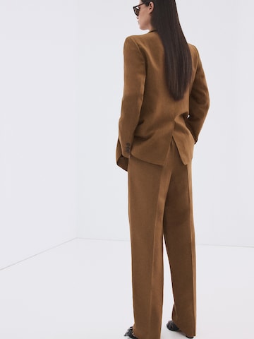 Wide leg Pantaloni cutați 'Vbtexas' de la MANGO pe maro