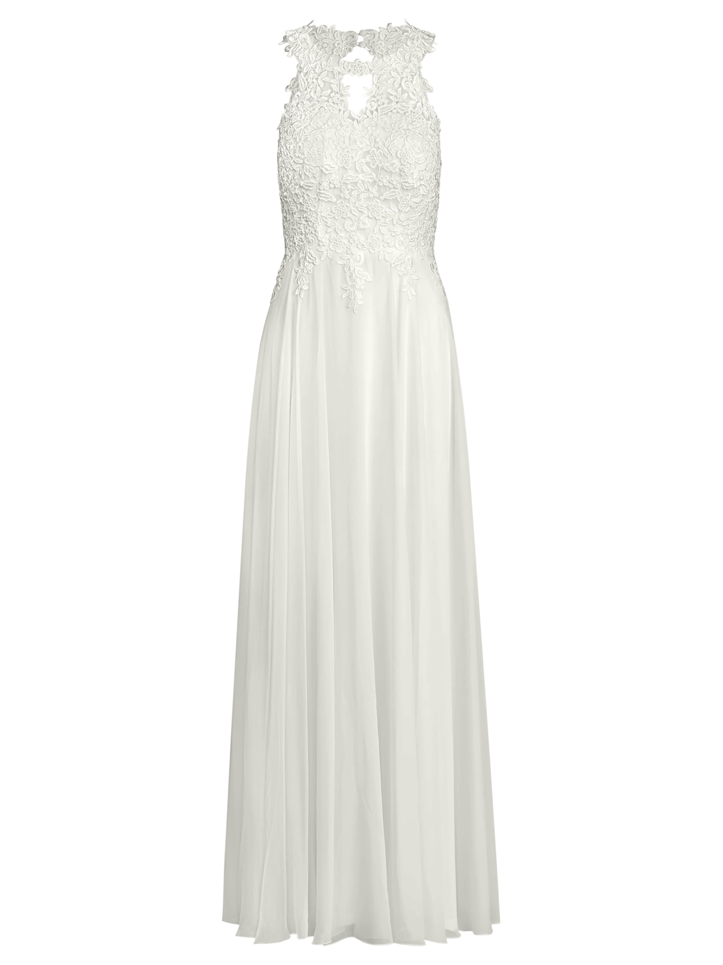 APART Evening Dress in White: front