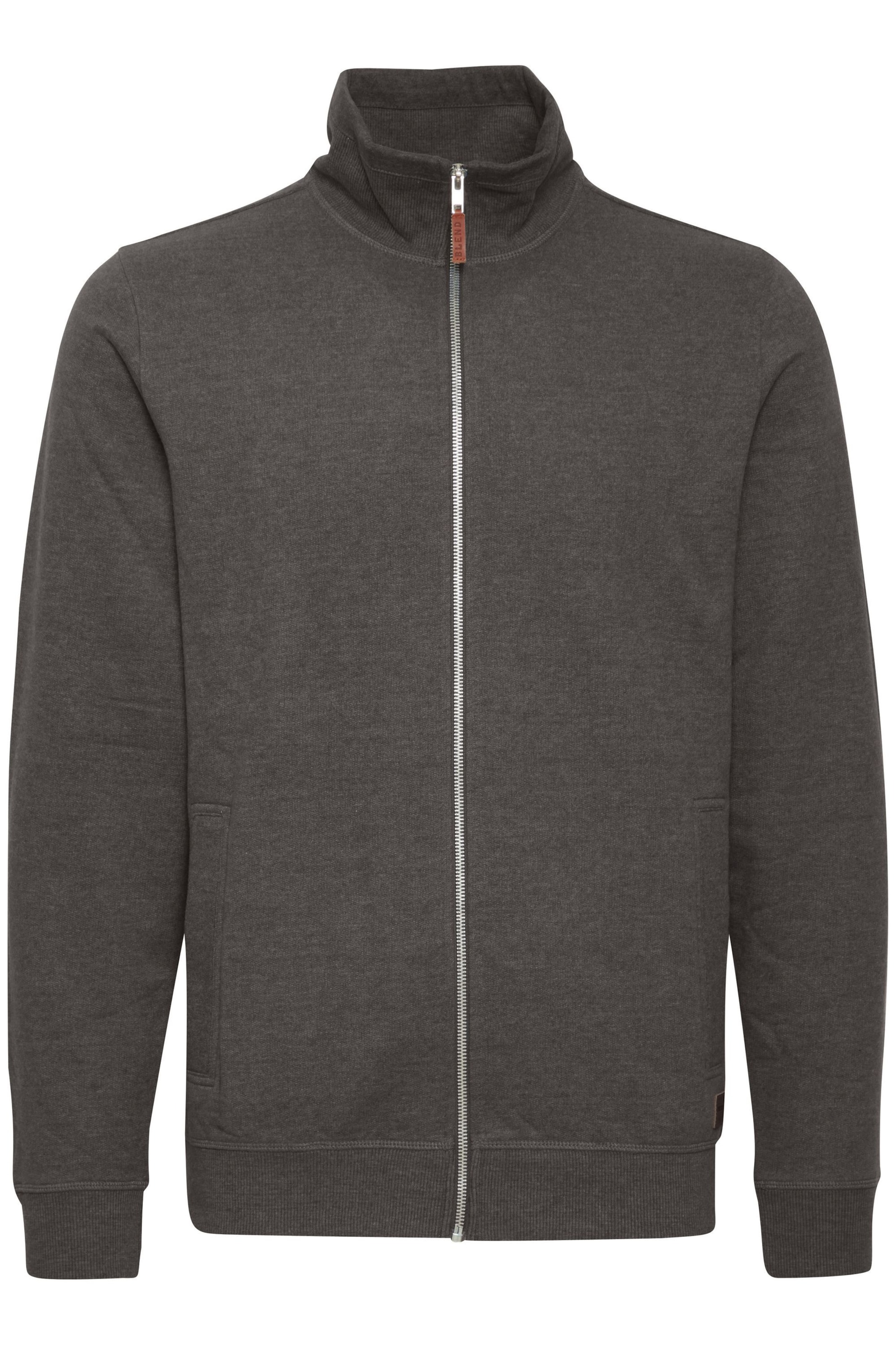 Veste de survêtement &#x27;Alio&#x27; BLEND en gris : devant