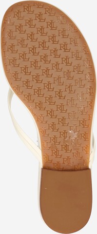 Lauren Ralph Lauren Teenslipper 'EMALIA' in Wit