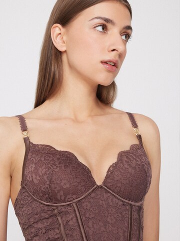 Tezenis T-shirt Bra 'PERFECT ARMONY' in Brown