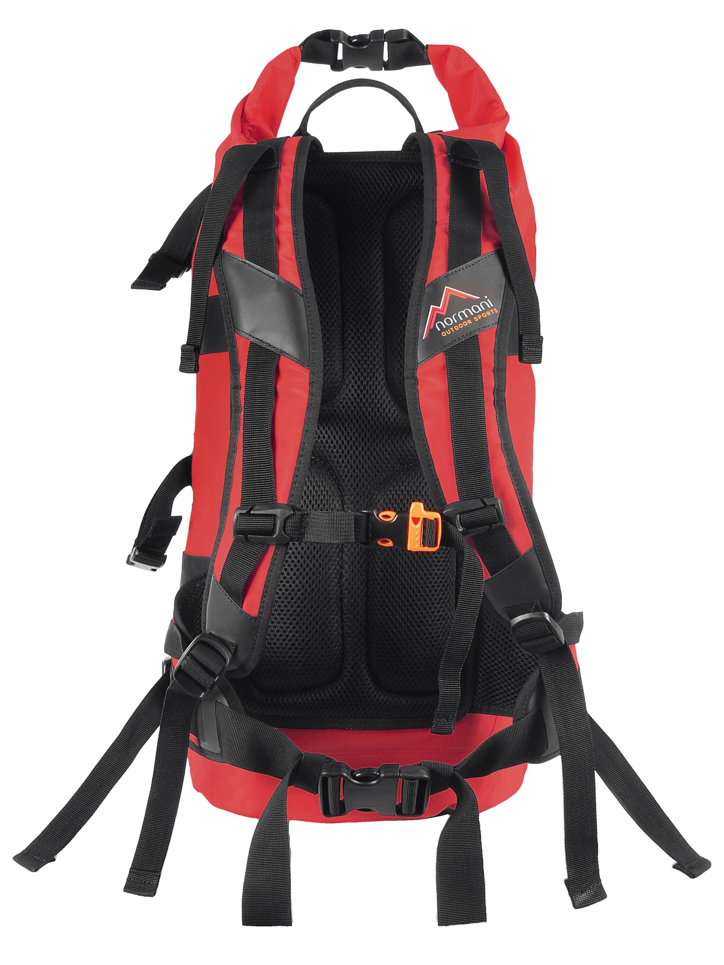 normani Rucksack 'Water Block' in Rot