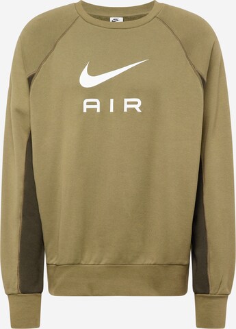 Felpa 'Air' di Nike Sportswear in verde: frontale