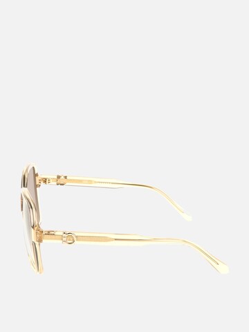 FERRAGAMO Sunglasses in Beige