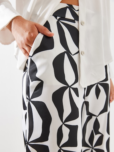 Bianco Lucci Bukser i sort / hvid, Produktvisning