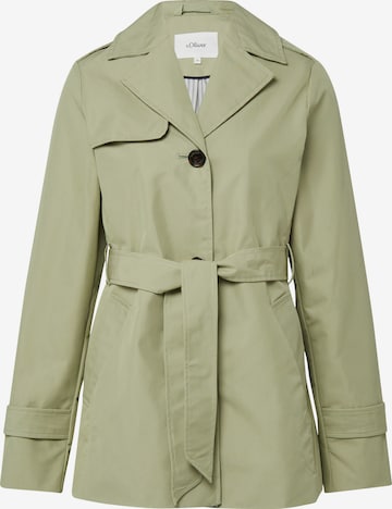 Manteau mi-saison s.Oliver en vert : devant