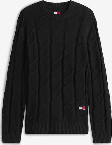 Pull-over Tommy Jeans en noir : devant