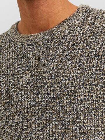 JACK & JONES Sweater in Brown