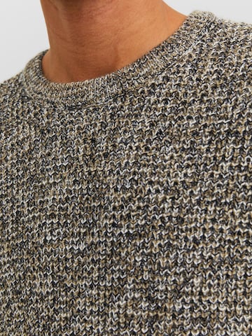 JACK & JONES - Pullover 'William' em castanho