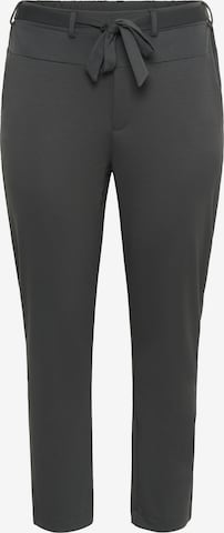 Regular Pantalon 'Jenna' KAFFE CURVE en gris : devant