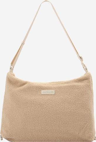 Kapten & Son Ostoskassi 'Skara Large' värissä beige: etupuoli