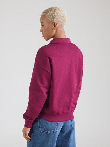 Calvin Klein Jeans Sweatshirt i lilla: tilbage