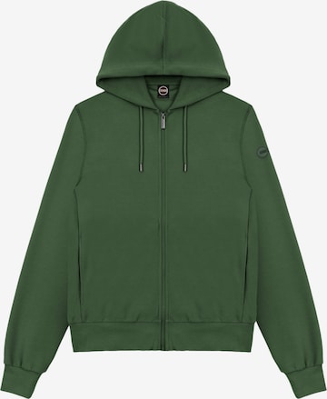 Colmar Sweatvest in Groen: voorkant