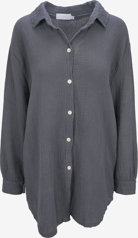 Chemisier 'SUSIE' Seasons of April en gris : devant