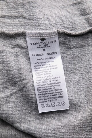 TOM TAILOR Longsleeve-Shirt M in Grau