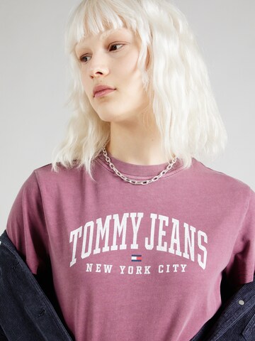 T-shirt Tommy Jeans en rouge