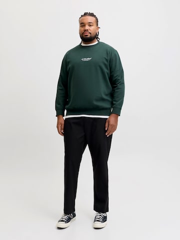 Jack & Jones Plus Μπλούζα φούτερ 'JJESOHO' σε πράσινο