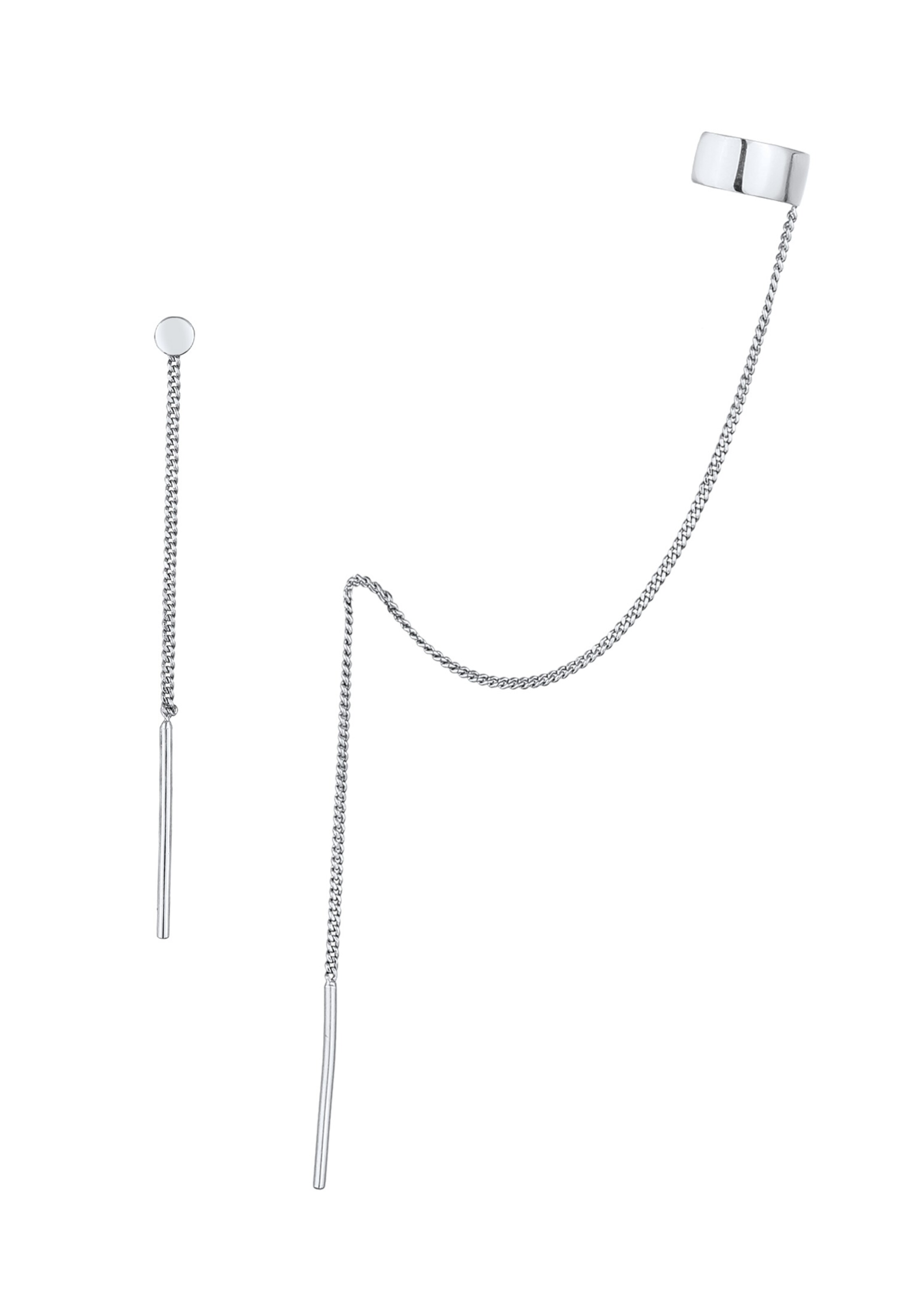 ELLI Oorbellen in Zilver: voorkant