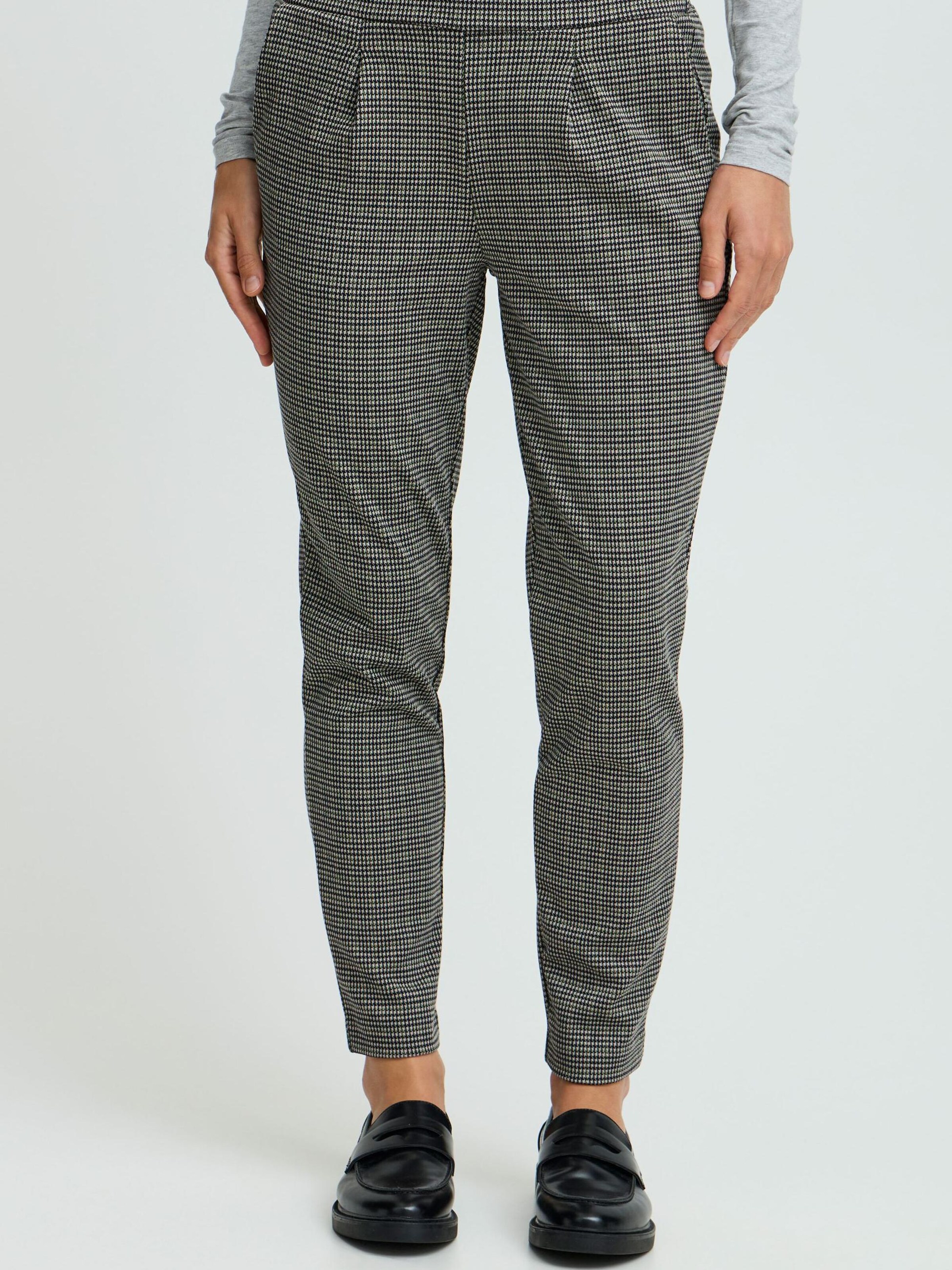 Pantalon skinny a carreaux femme sale