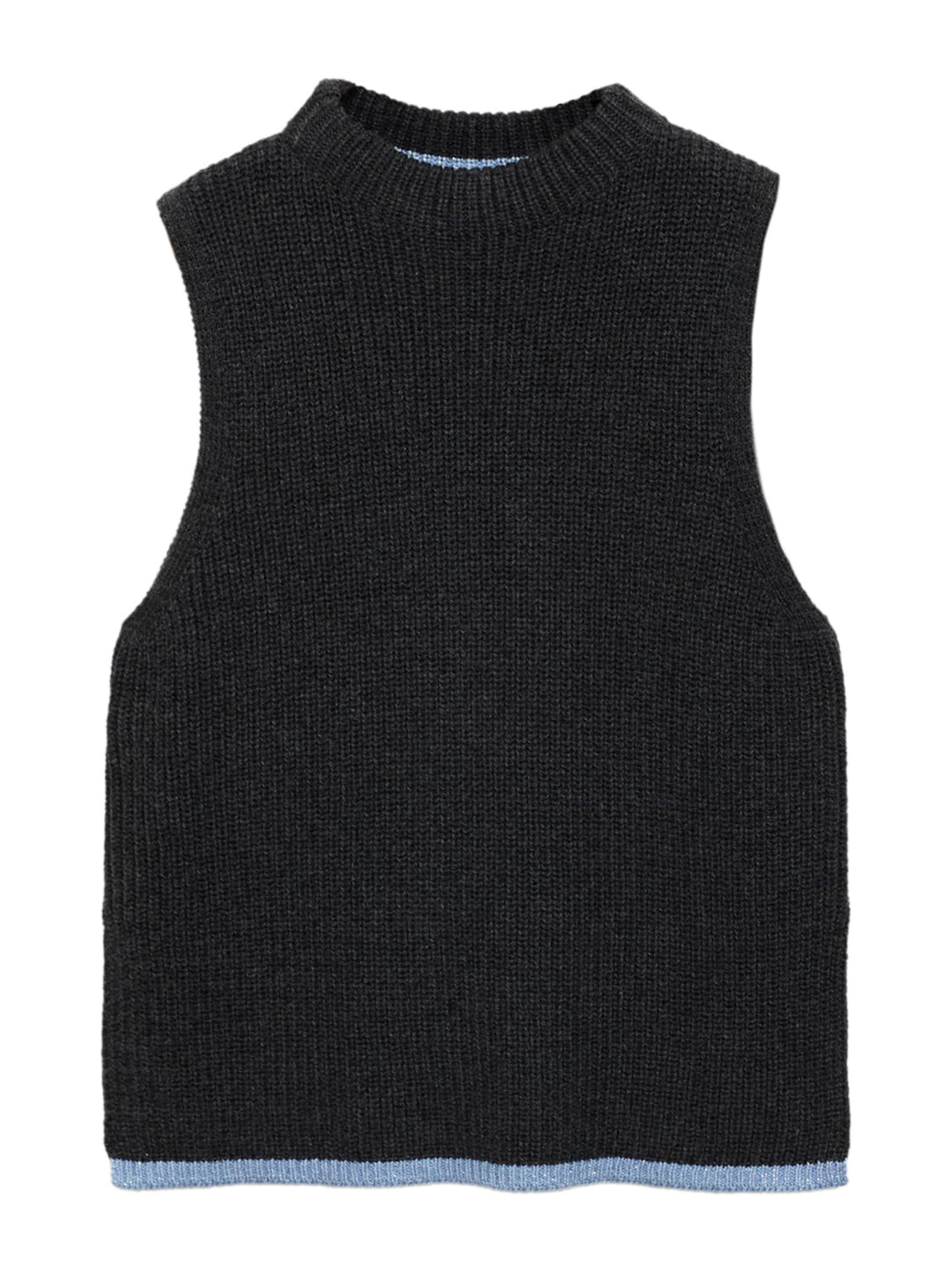 MANGO KIDS Pulóver 'KIRI' - szürke: elől