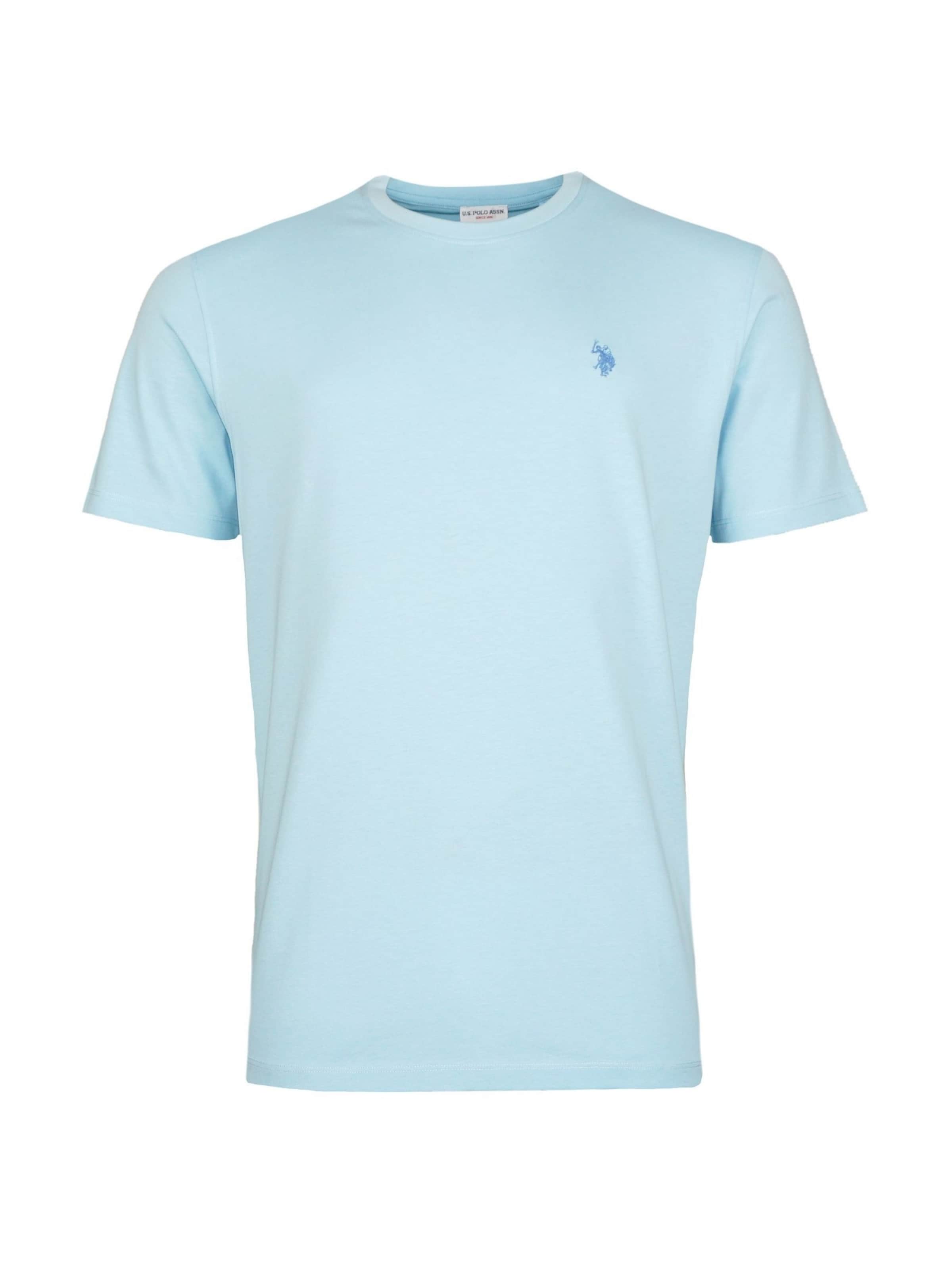 T-Shirt U.S. POLO ASSN. en bleu : devant