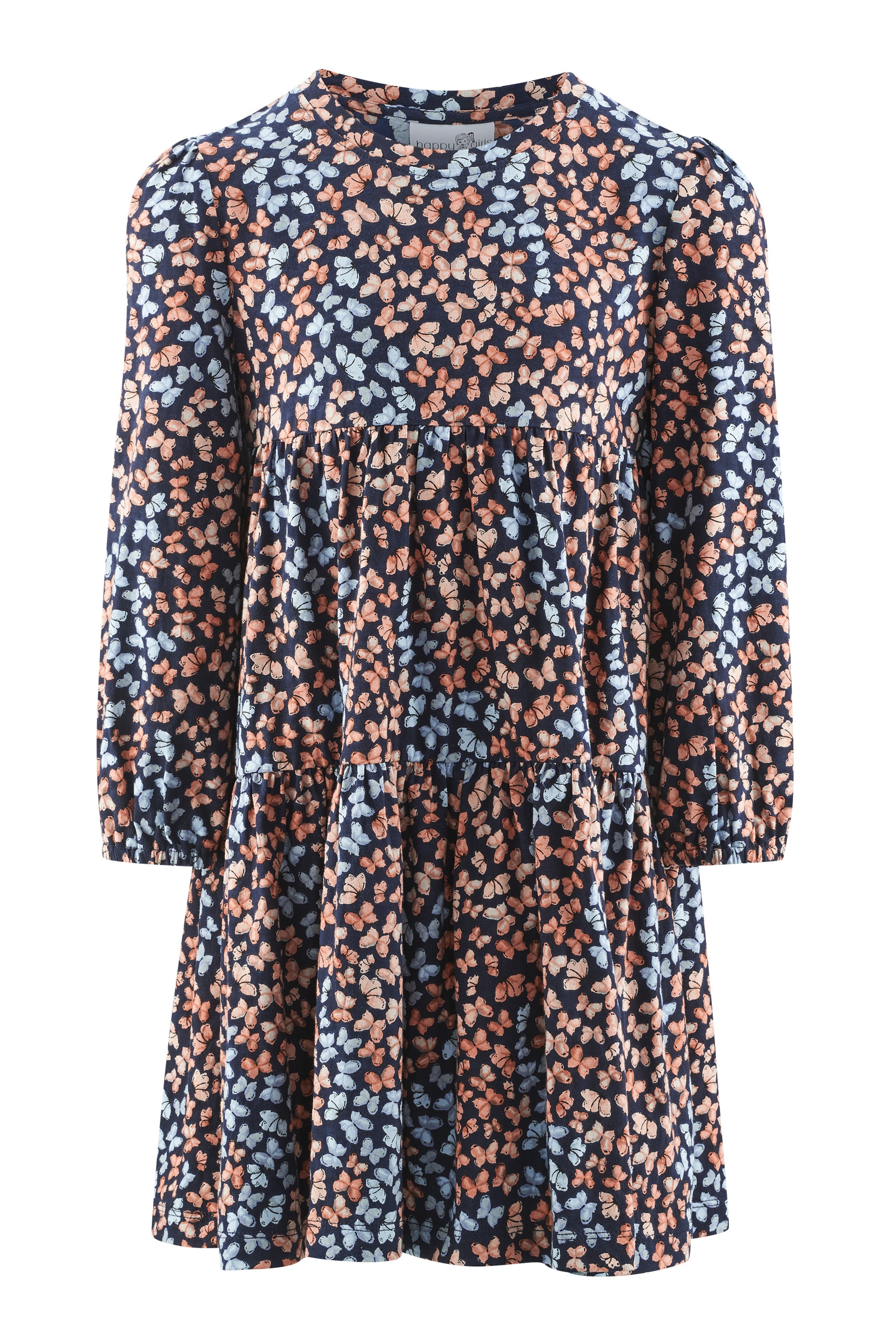 happy girls Šaty - Zmiešané farby: predná strana