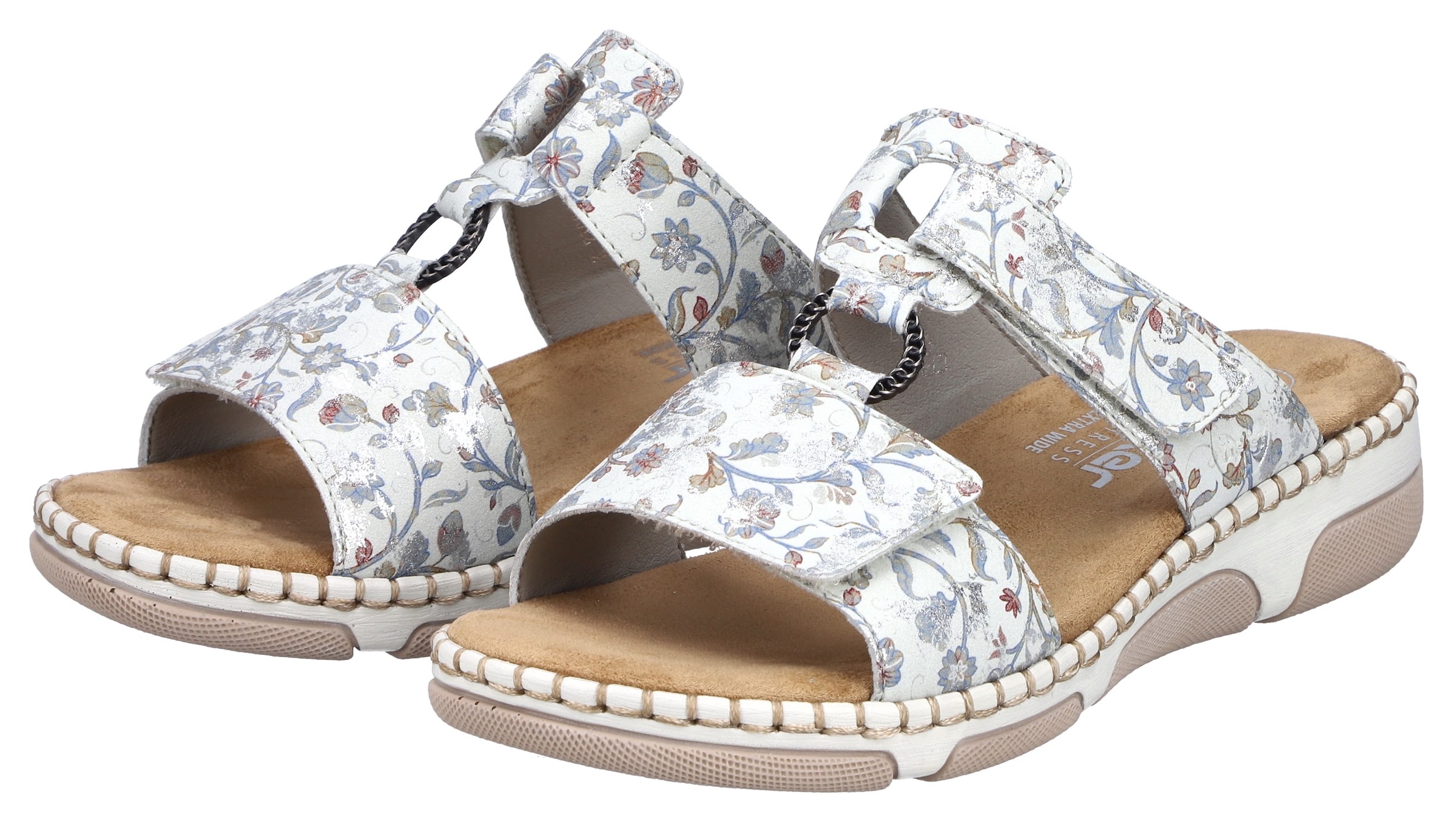 Rieker Mules in White
