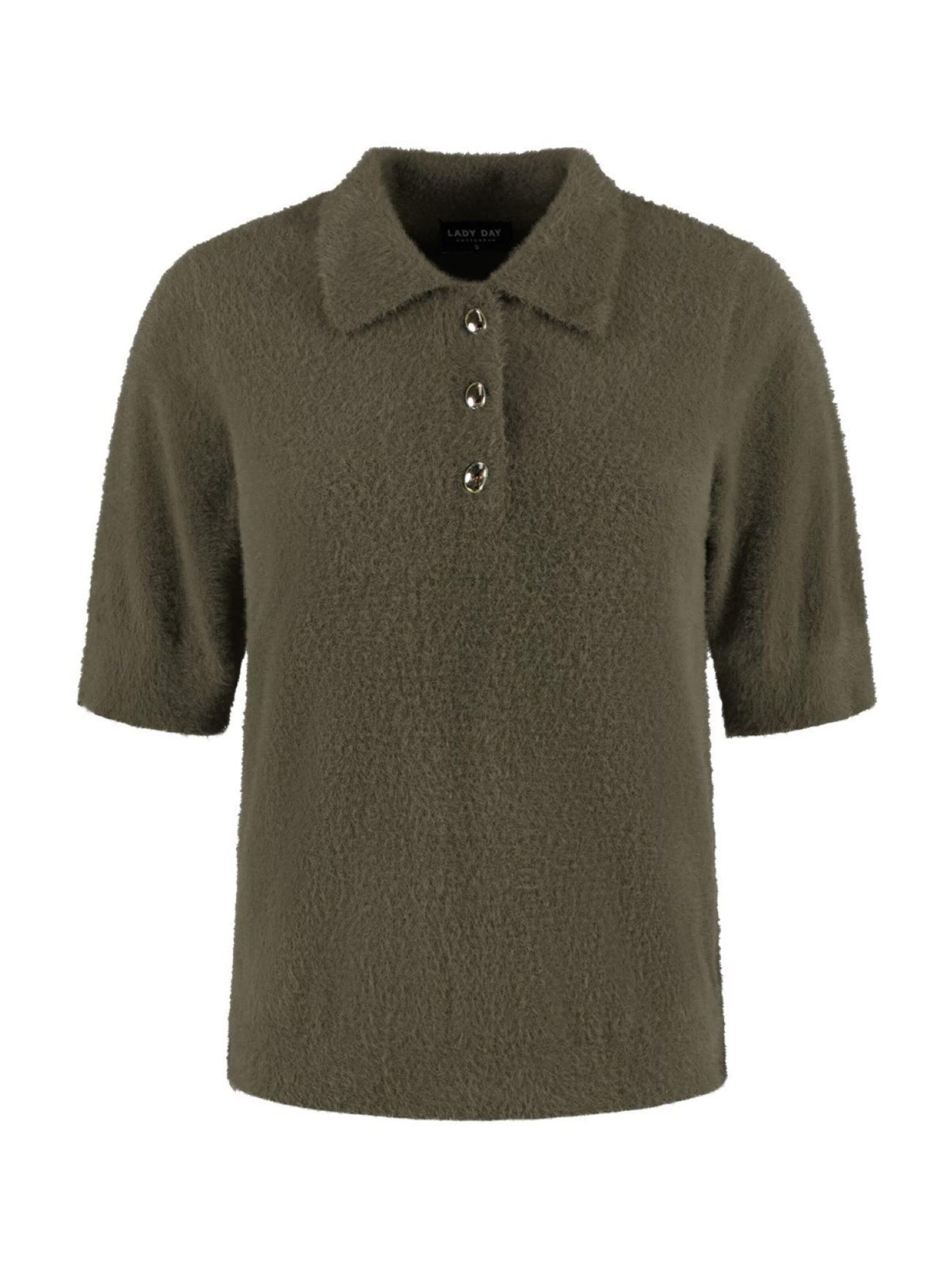 Lady Day Knitted top in Green