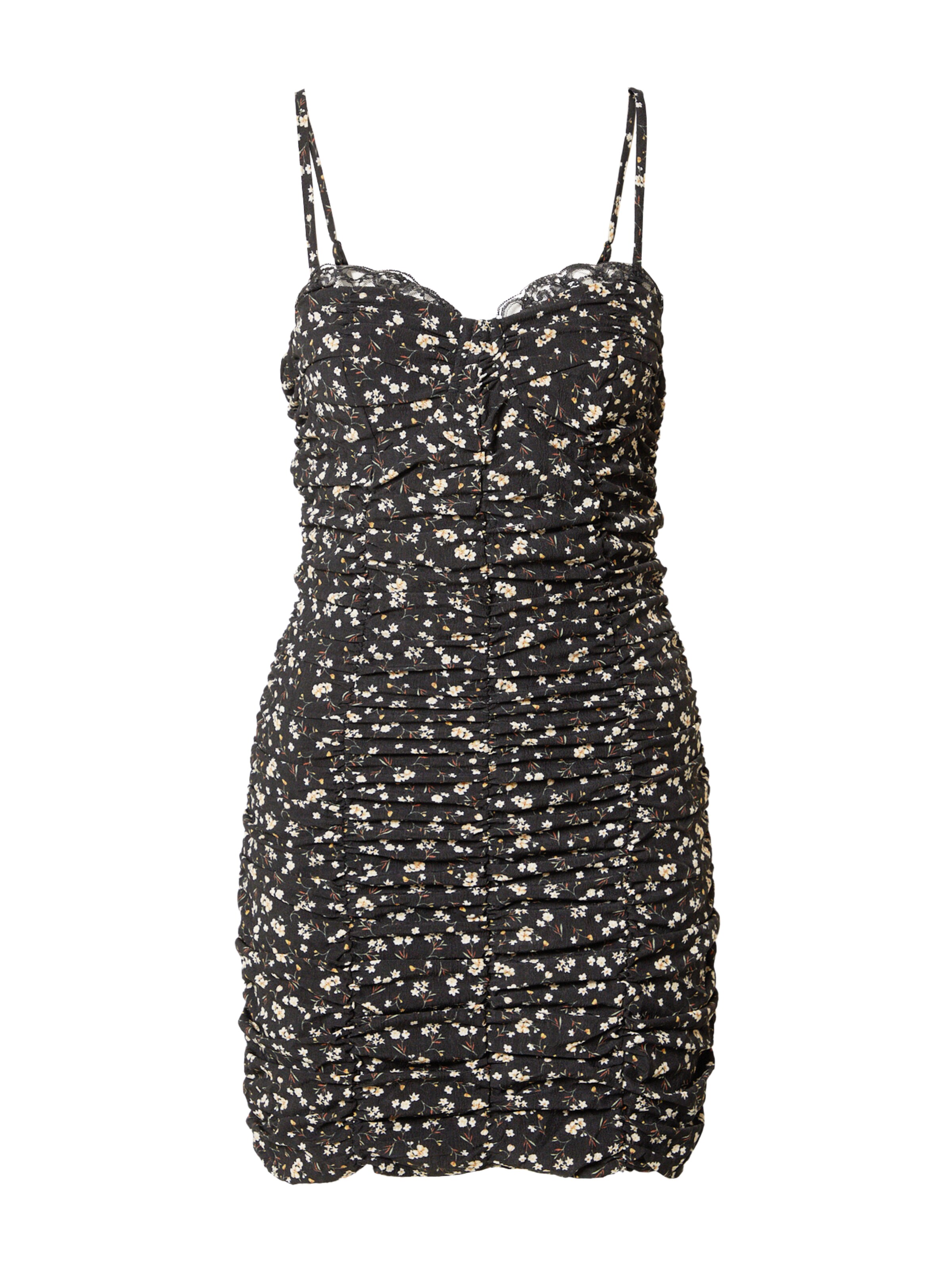 Misspap Kleit 'Ditsy', värv must: eest vaates