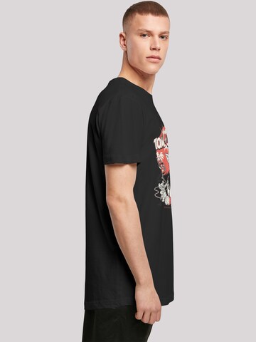 F4NT4STIC Shirt 'Tom and Jerry TV Serie Rocket Prank' in Zwart
