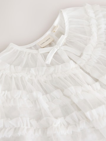 LAURA ASHLEY Gebreid vest in Wit