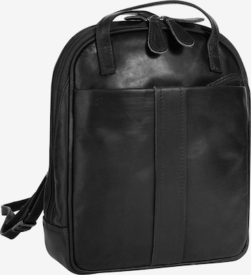 Sac à dos Cluty en noir : devant