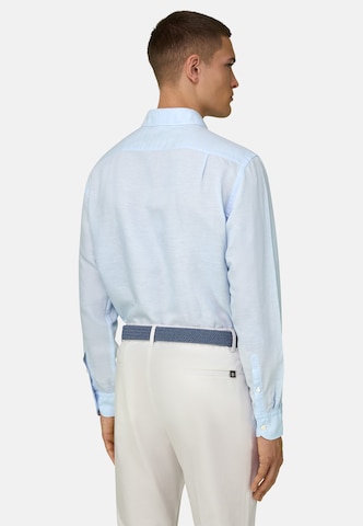 Boggi Milano Regular Fit Hemd in Blau