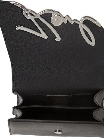 Karl Lagerfeld Ročna torbica 'Noir Nickel' | črna barva