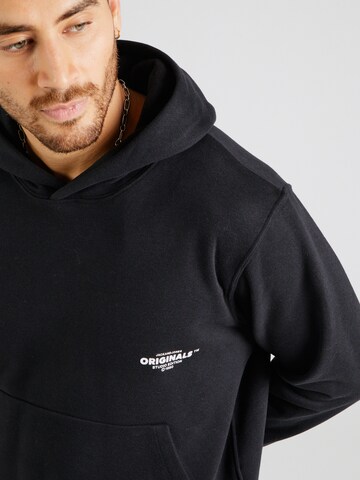 JACK & JONES Sweatshirt 'JORVermont' in Zwart