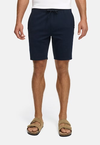 INDICODE JEANS Regular Chino 'INCowell' in Blauw: voorkant