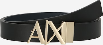 ARMANI EXCHANGE Bælte i sort: forside